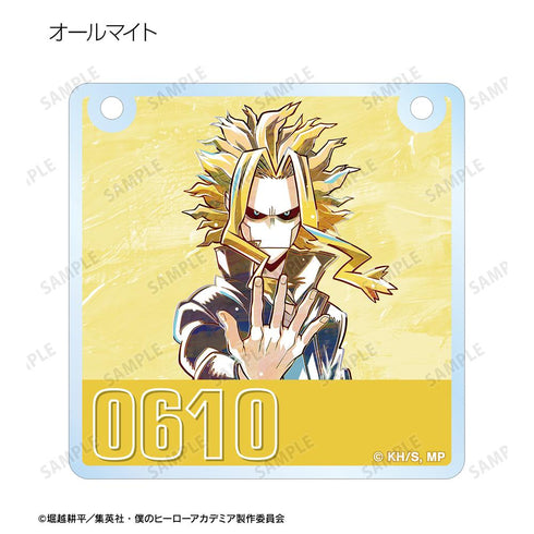 『僕のヒーローアカデミア』トレーディング Ani-Art 第8弾 アクリルドアプレート風チャーム ver.A(単位/BOX)